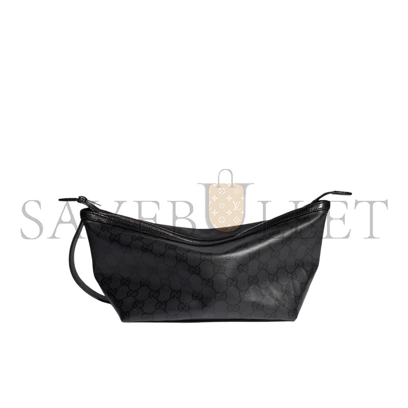 GUCCI SMALL GG TOILETRY CASE WITH WEB 875159 (21.5*16*13.5cm)